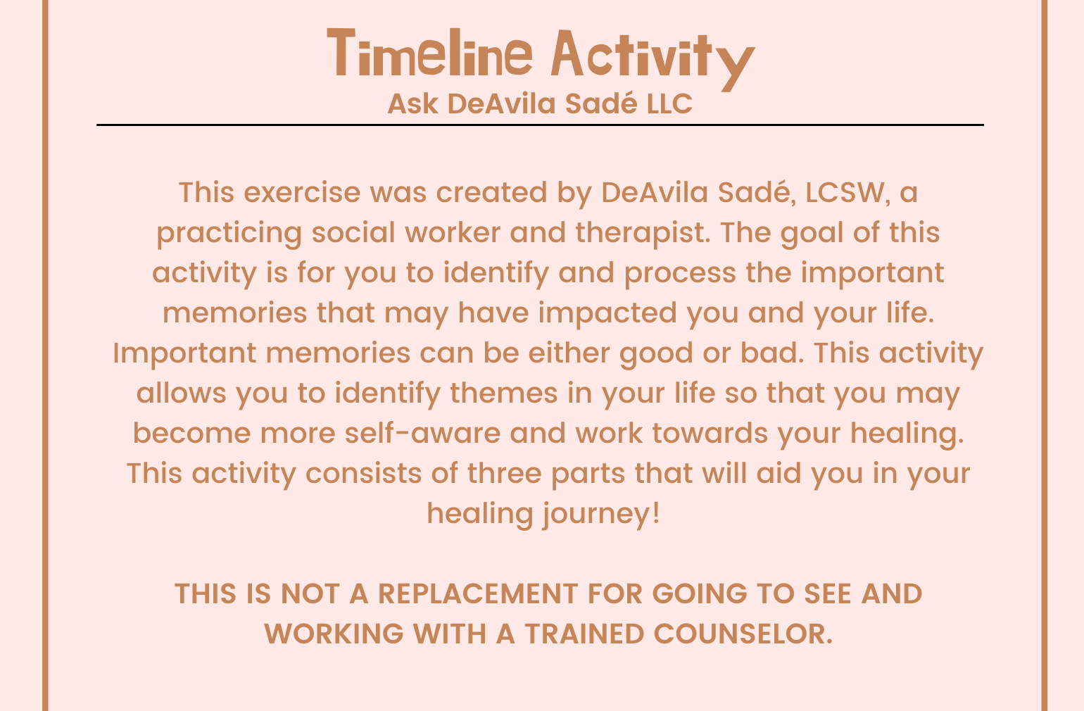 The Timeline Activity A Therapy Exercise Ask DeAvila Sad LLC the-timeline-activity-a-therapy-exercise-ask-deavila-sad-llc